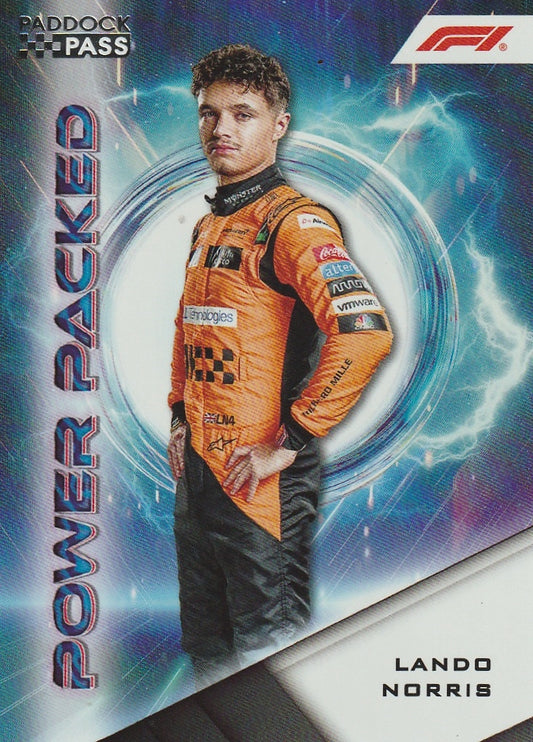 TOPPS Paddock Pass 2024 *Lando NORRIS* PP-7