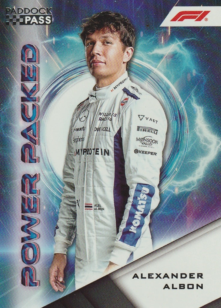 TOPPS Paddock Pass 2024 *Alexander ALBON* PP-19