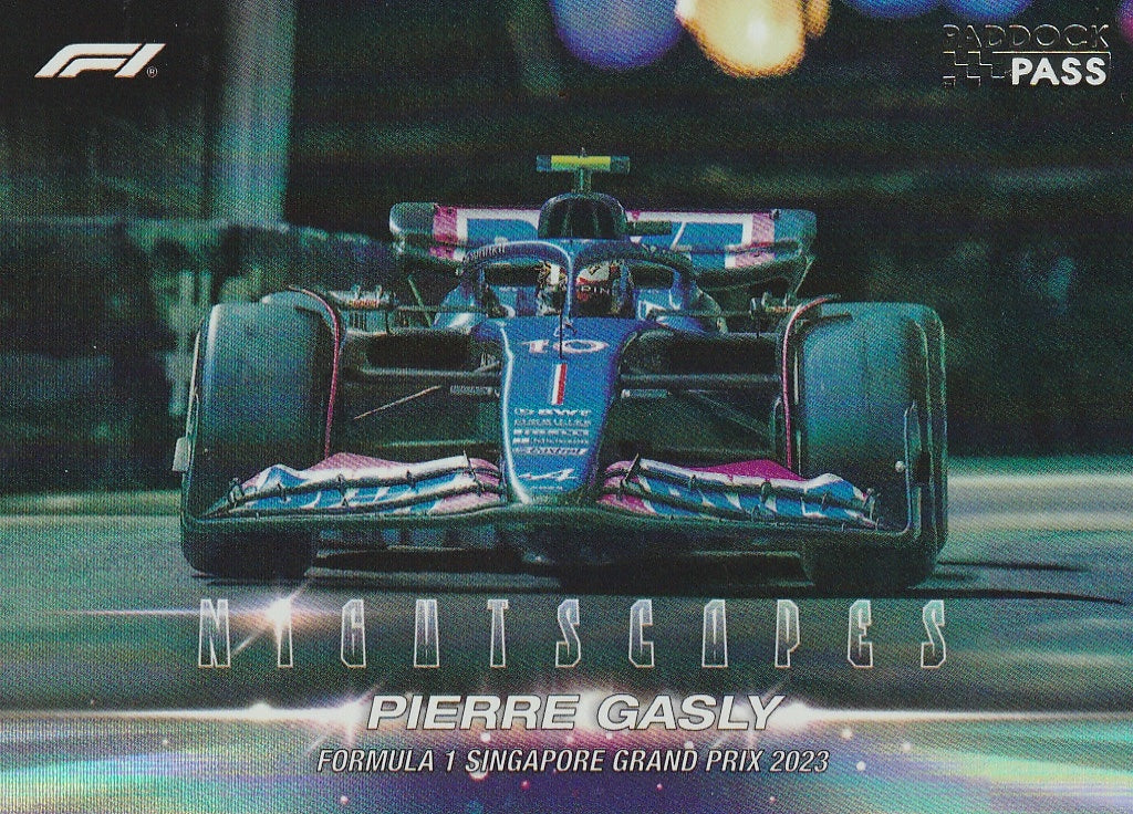 TOPPS Paddock Pass 2024 *Pierre GASLY* NS-10