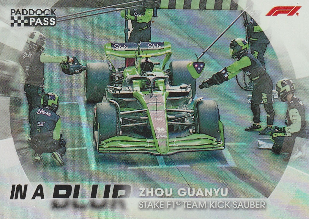 TOPPS Paddock Pass 2024 *Guanyu ZHOU* BL-14