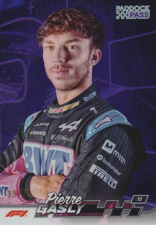 TOPPS Paddock Pass 2024 *Pierre GASLY* /75