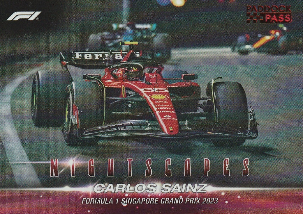 TOPPS Paddock Pass 2024 *Carlos SAINZ* /50 NS-4