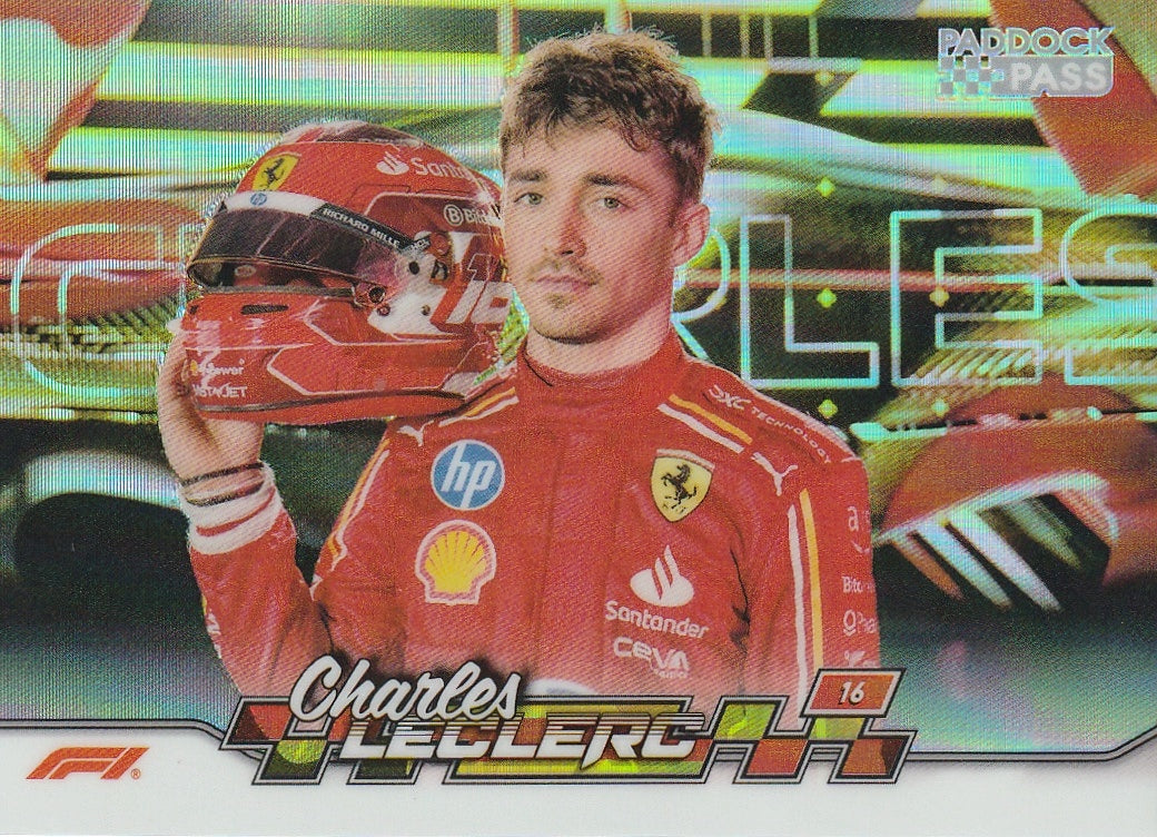 TOPPS Paddock Pass 2024 CHROME REFRACTOR