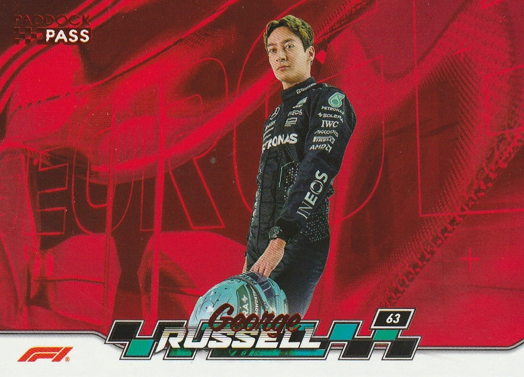 TOPPS Paddock Pass 2024 RED